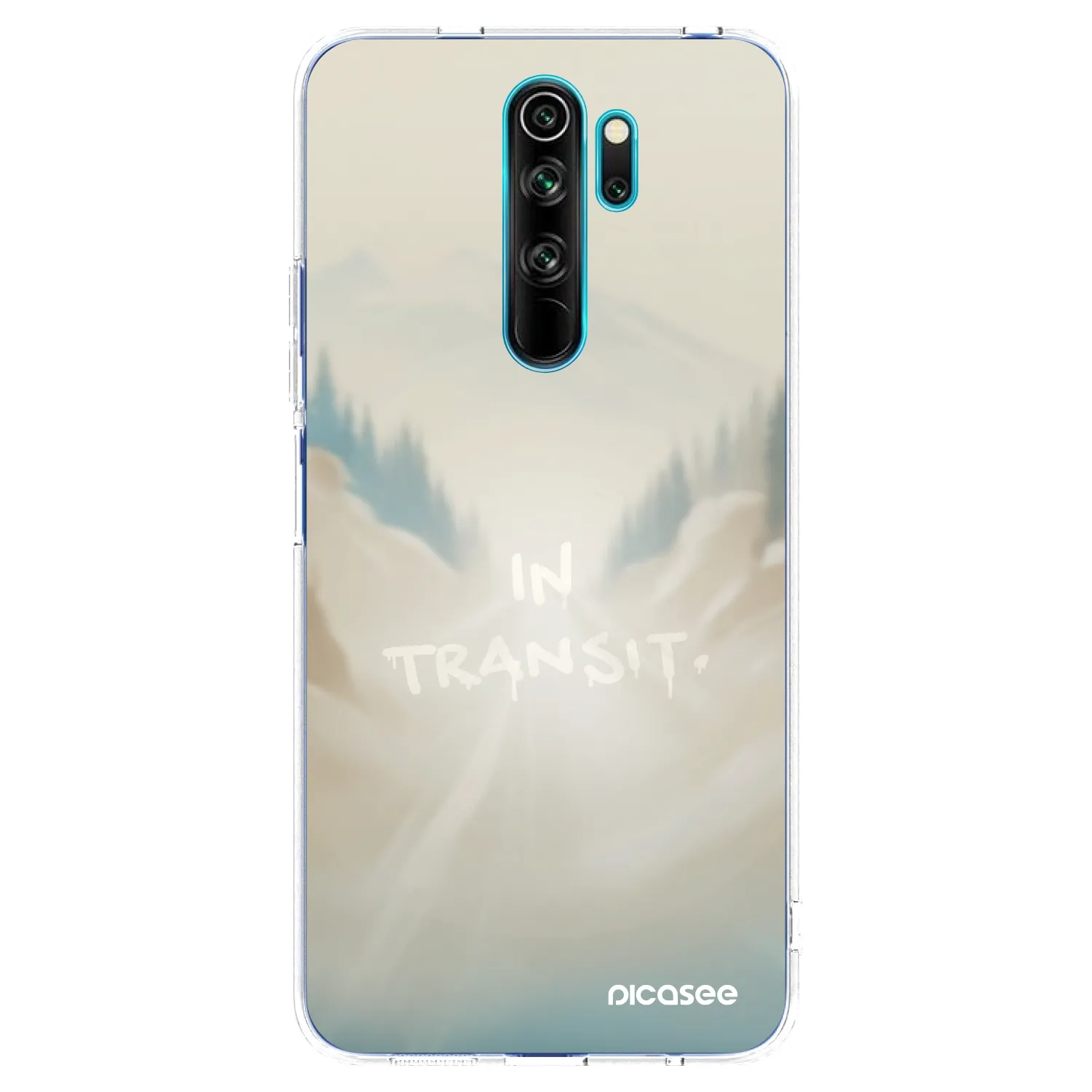 Picasee husă transparentă din silicon pentru Xiaomi Redmi Note 8 Pro - IN TRANSIT