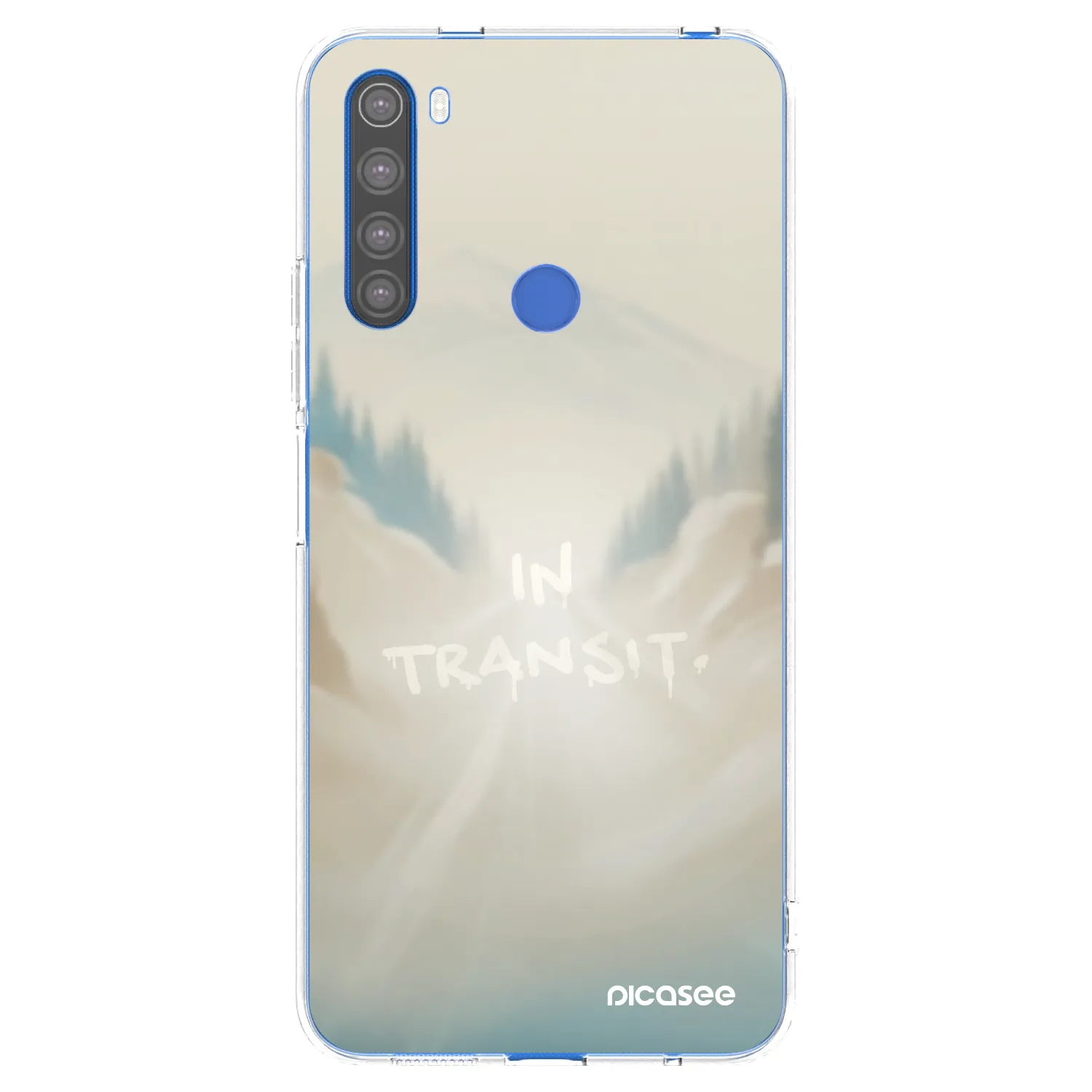 Picasee husă transparentă din silicon pentru Xiaomi Redmi Note 8T - IN TRANSIT
