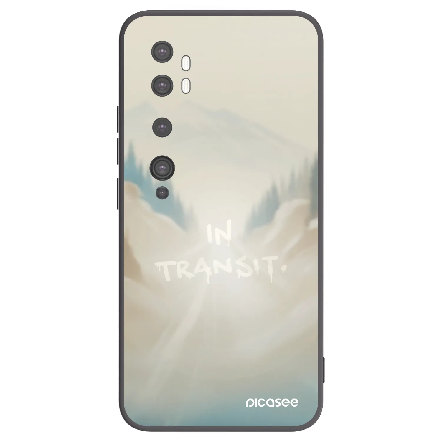 Picasee husă neagră din silicon pentru Xiaomi Mi Note 10 (Pro) - IN TRANSIT