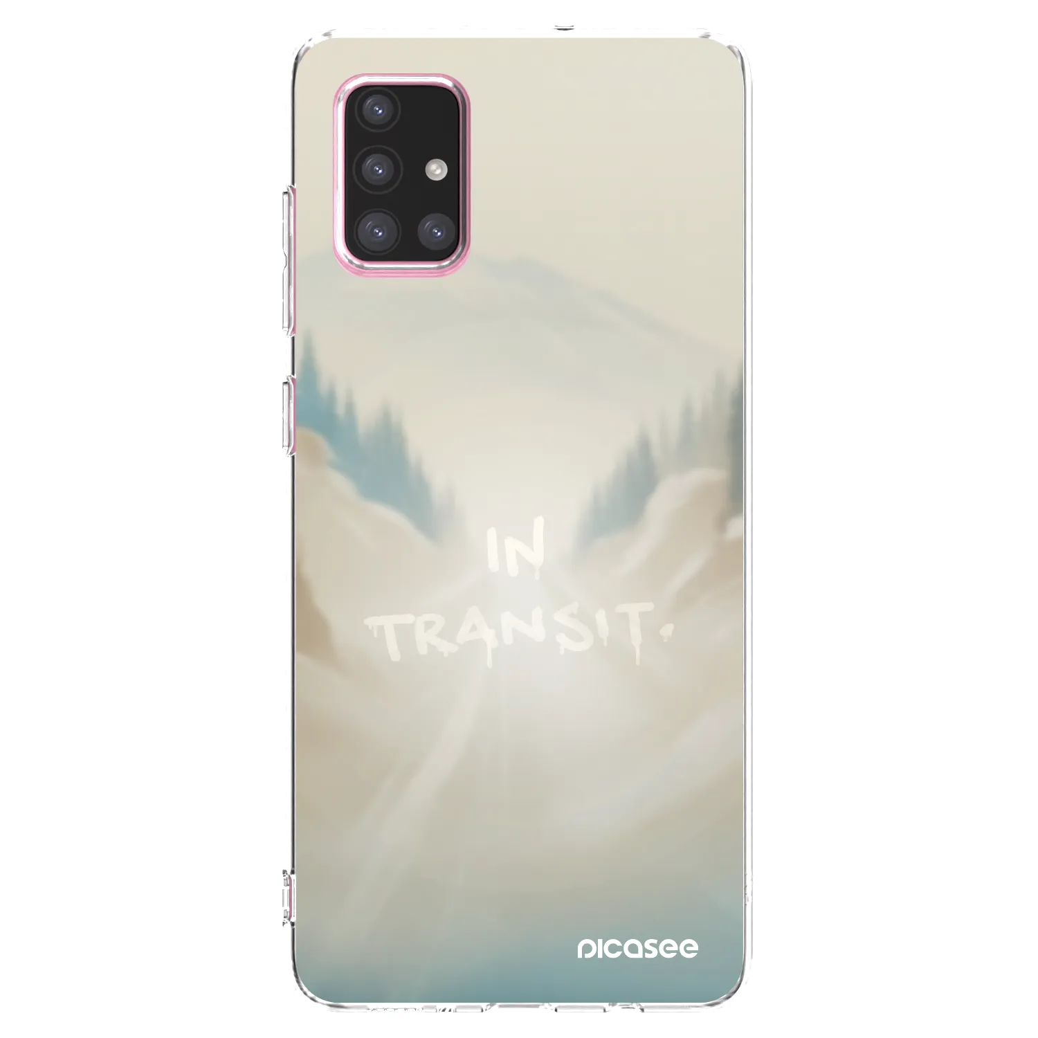 Picasee husă transparentă din silicon pentru Samsung Galaxy A71 A715F - IN TRANSIT