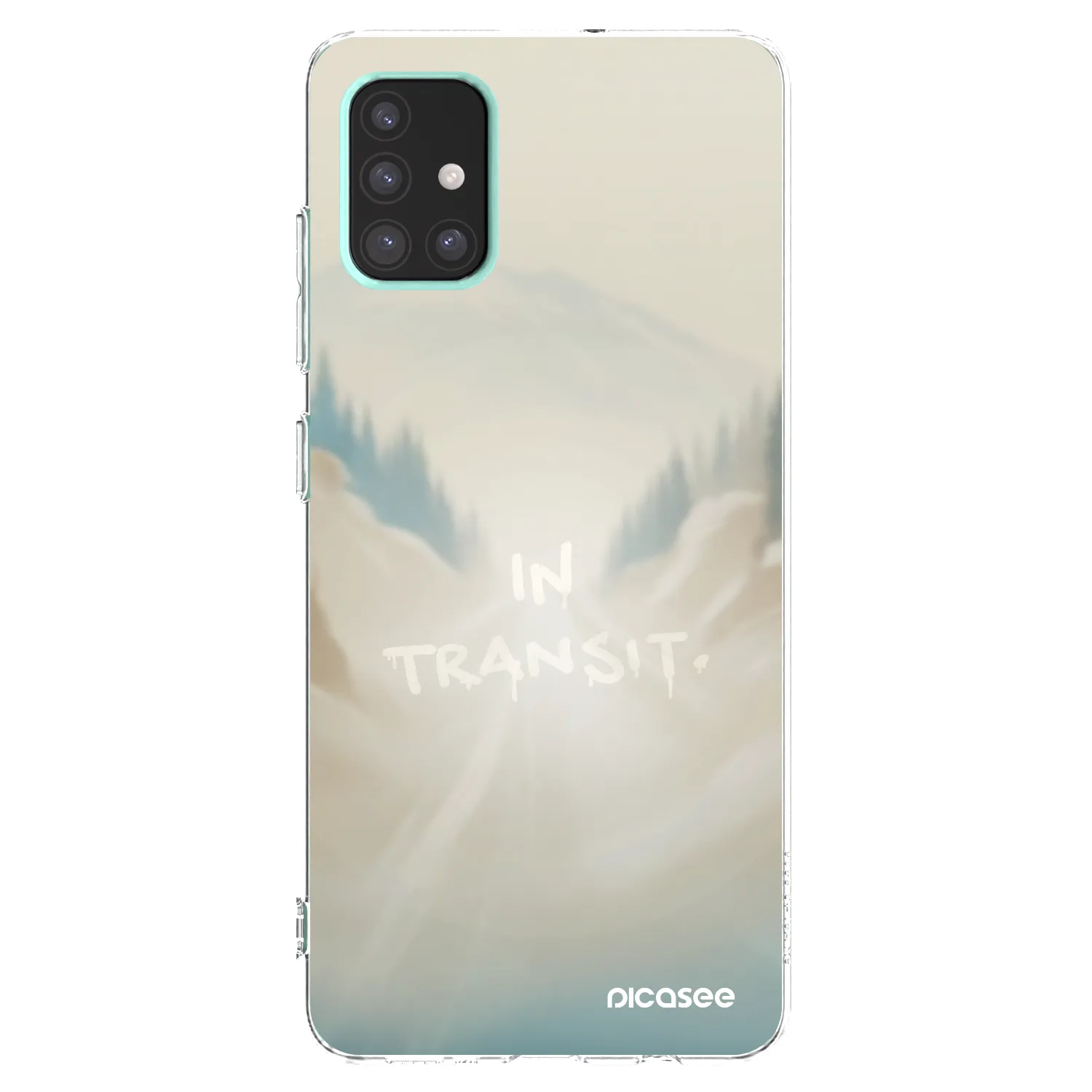 Picasee husă transparentă din silicon pentru Samsung Galaxy A51 A515F - IN TRANSIT