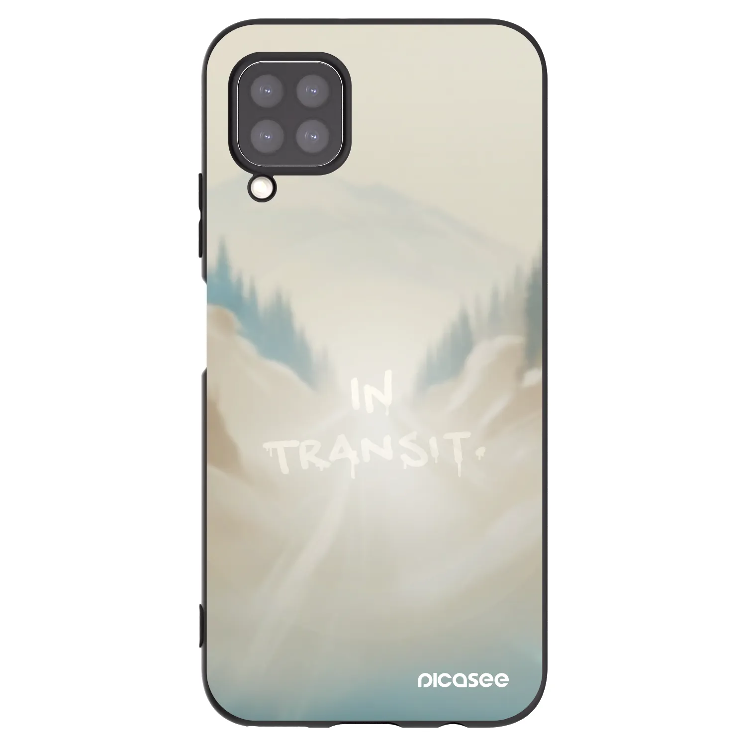 Picasee husă neagră din silicon pentru Huawei P40 Lite - IN TRANSIT