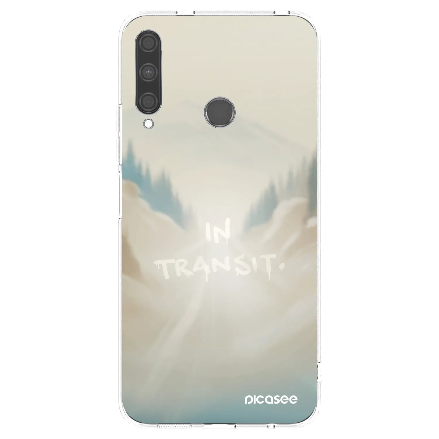 Picasee husă transparentă din silicon pentru Huawei P40 Lite E - IN TRANSIT