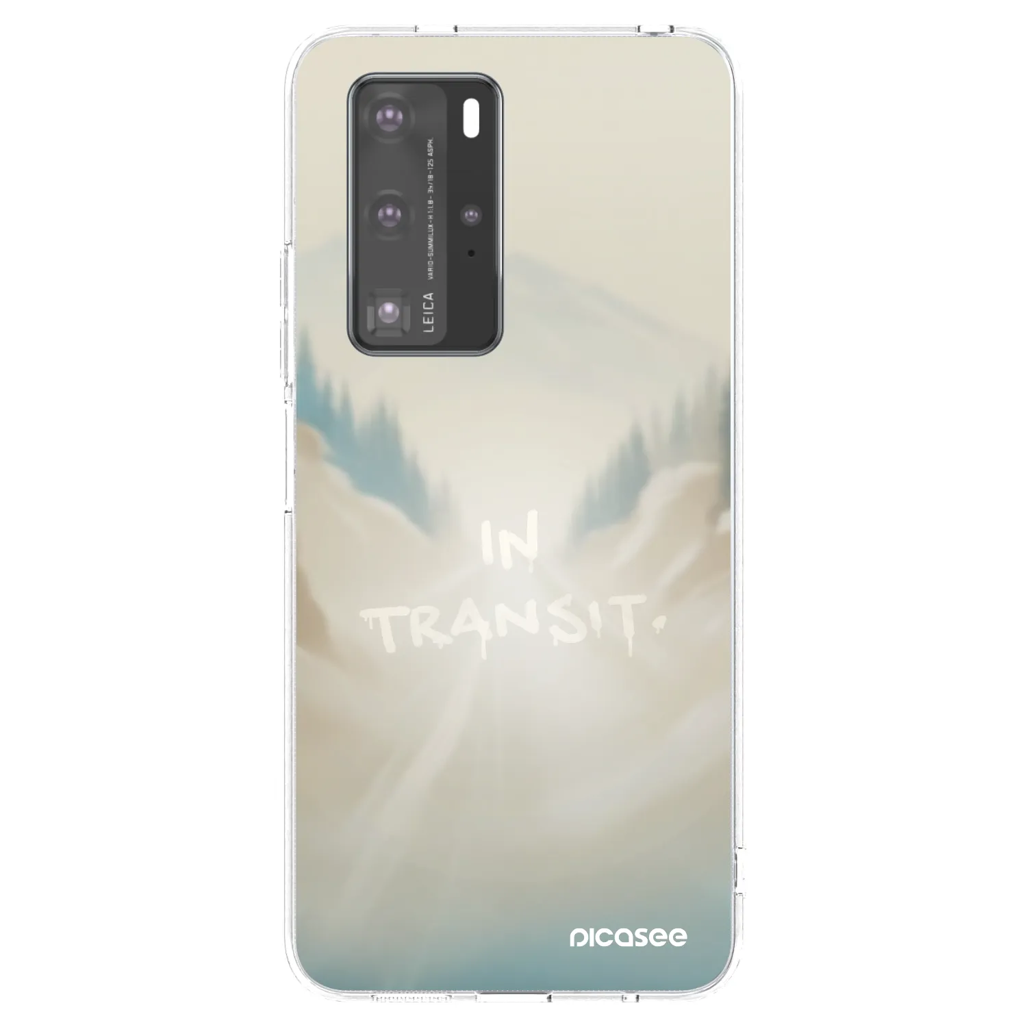 Picasee husă transparentă din silicon pentru Huawei P40 Pro - IN TRANSIT