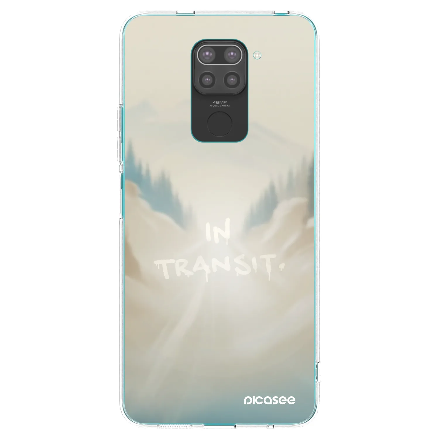 Picasee husă neagră din silicon pentru Xiaomi Redmi Note 9 - IN TRANSIT