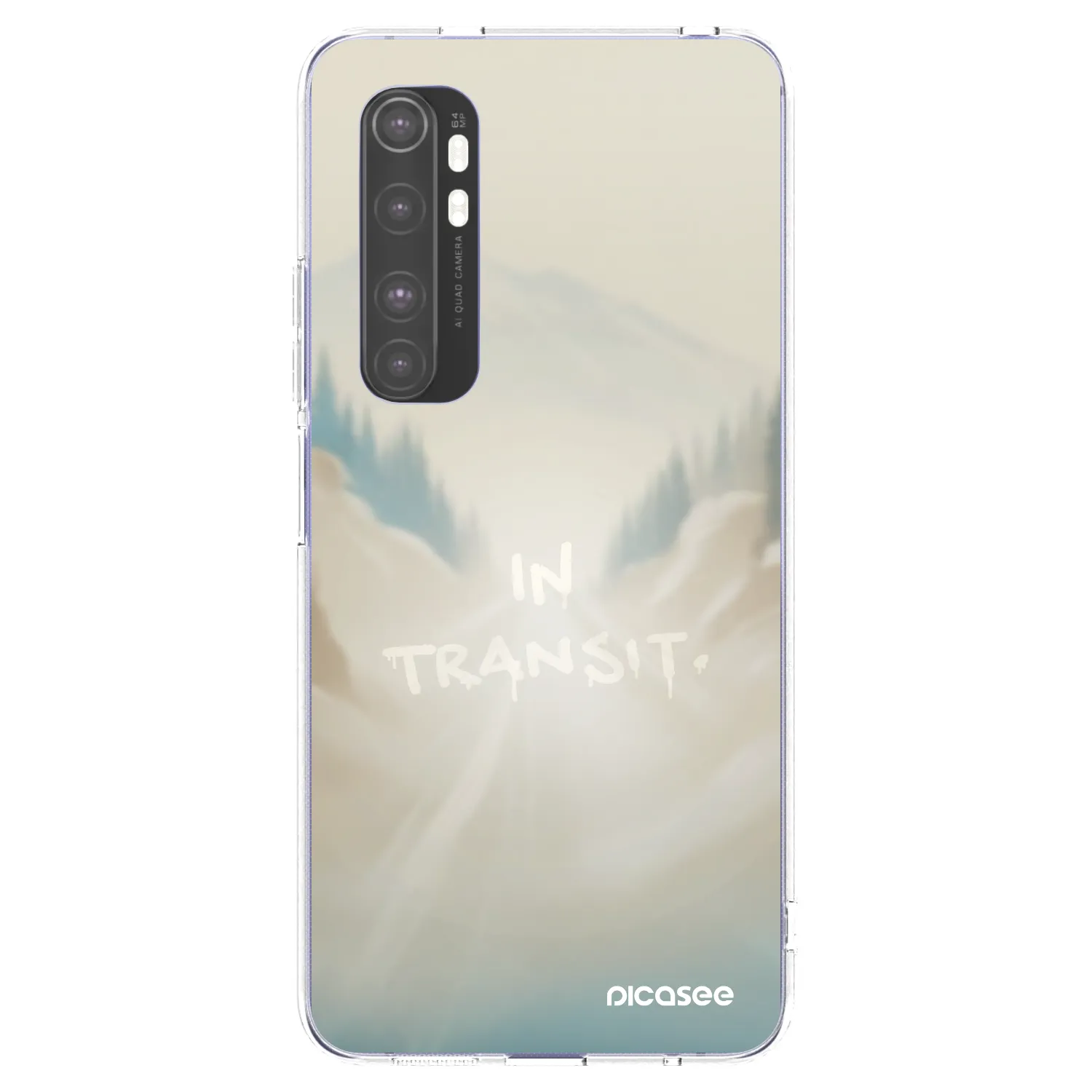Picasee husă transparentă din silicon pentru Xiaomi Mi Note 10 Lite - IN TRANSIT