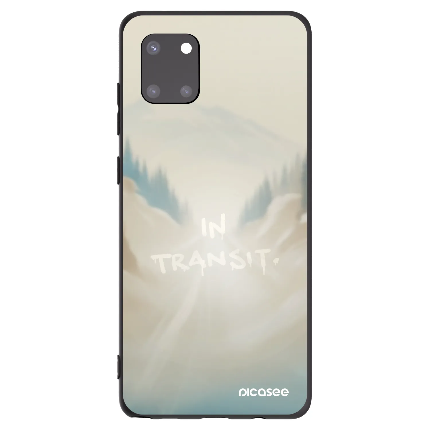 Picasee husă neagră din silicon pentru Samsung Galaxy Note 10 Lite N770F - IN TRANSIT