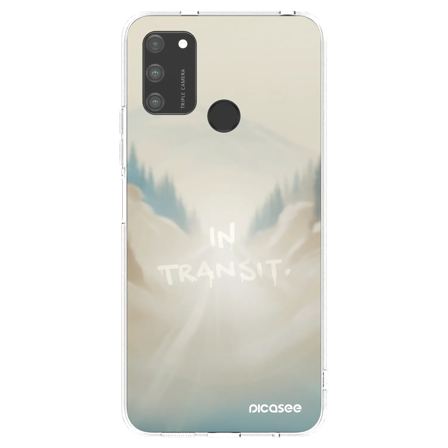 Picasee husă transparentă din silicon pentru Honor 9A - IN TRANSIT