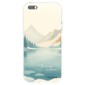 Picasee husă transparentă din silicon pentru Apple iPhone 6 Plus/6S Plus - NOTHERN SILENCE