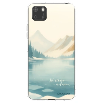 Picasee husă transparentă din silicon pentru Huawei Y5P - NOTHERN SILENCE