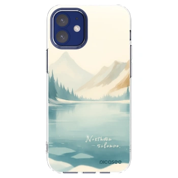 Picasee husă transparentă din silicon pentru Apple iPhone 12 mini - NOTHERN SILENCE