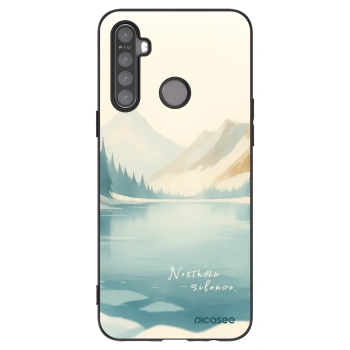 Picasee husă neagră din silicon pentru Realme 6i - NOTHERN SILENCE