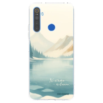 Picasee husă transparentă din silicon pentru Realme 5 - NOTHERN SILENCE