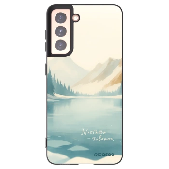 Picasee husă neagră din silicon pentru Samsung Galaxy S21 5G G991B - NOTHERN SILENCE