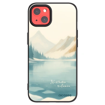 Picasee husă neagră din silicon pentru Apple iPhone 13 - NOTHERN SILENCE