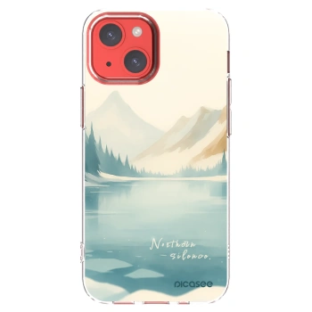 Picasee husă transparentă din silicon pentru Apple iPhone 13 mini - NOTHERN SILENCE