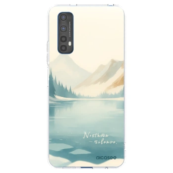 Picasee husă transparentă din silicon pentru Realme 7 - NOTHERN SILENCE