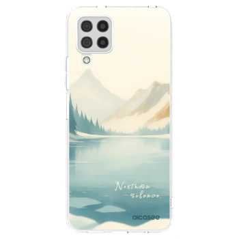 Picasee husă transparentă din silicon pentru Samsung Galaxy A22 A225F 4G - NOTHERN SILENCE