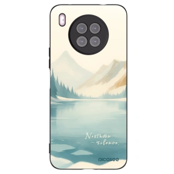 Picasee husă neagră din silicon pentru Huawei Nova 8i - NOTHERN SILENCE