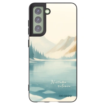 Picasee husă neagră din silicon pentru Samsung Galaxy S21 FE 5G - NOTHERN SILENCE