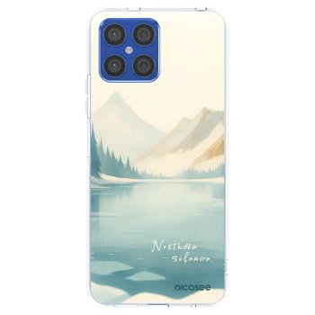Picasee husă transparentă din silicon pentru Honor X8 4G - NOTHERN SILENCE