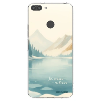 Picasee husă transparentă din silicon pentru Huawei P Smart - NOTHERN SILENCE