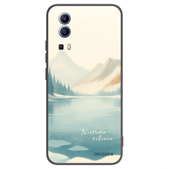 Picasee husă neagră din silicon pentru Vivo Y52 5G - NOTHERN SILENCE