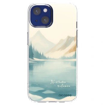 Picasee husă transparentă din silicon pentru Apple iPhone 14 - NOTHERN SILENCE