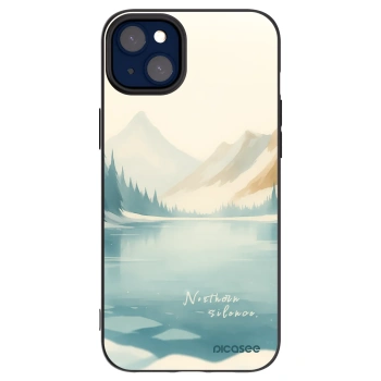 Picasee husă neagră din silicon pentru Apple iPhone 14 Plus - NOTHERN SILENCE