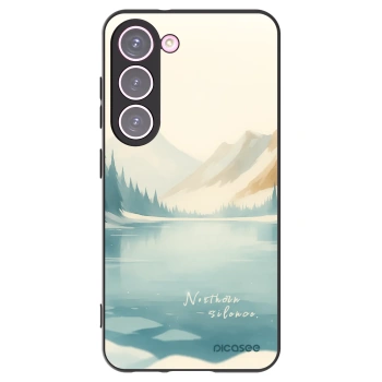 Picasee husă neagră din silicon pentru Samsung Galaxy S23 5G - NOTHERN SILENCE