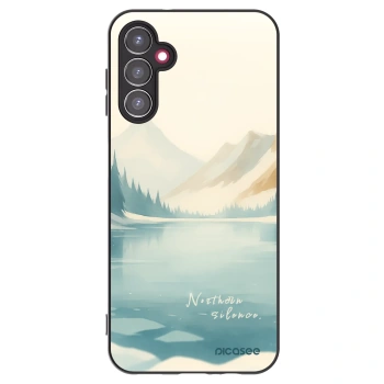 Picasee husă neagră din silicon pentru Samsung Galaxy A14 4G A145R - NOTHERN SILENCE