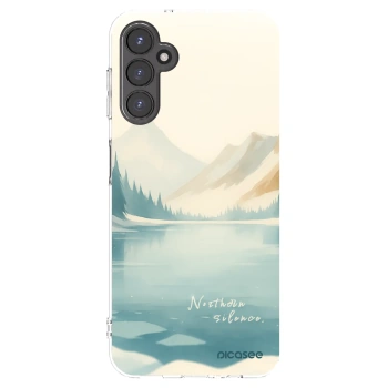 Picasee husă transparentă din silicon pentru Samsung Galaxy A14 4G A145R - NOTHERN SILENCE