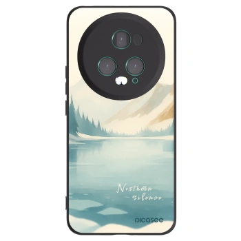 Picasee husă neagră din silicon pentru Honor Magic5 Pro - NOTHERN SILENCE