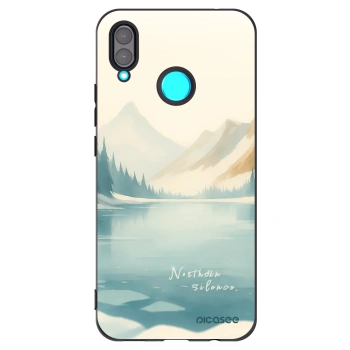 Picasee husă neagră din silicon pentru Huawei Nova 3 - NOTHERN SILENCE