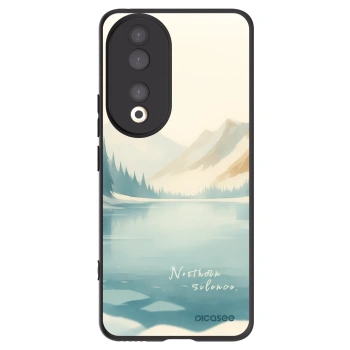 Picasee husă neagră din silicon pentru Honor 90 5G - NOTHERN SILENCE