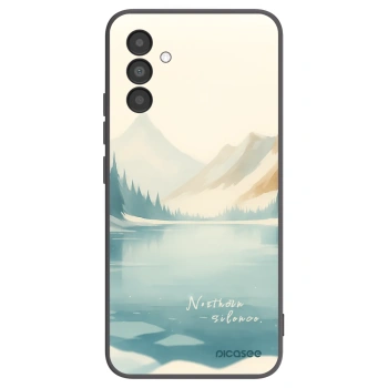 Picasee husă neagră din silicon pentru Samsung Galaxy A04s A047F - NOTHERN SILENCE