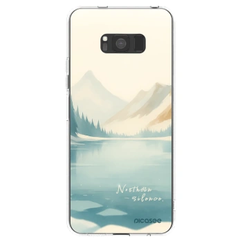 Picasee husă transparentă din silicon pentru Samsung Galaxy S8 G950F - NOTHERN SILENCE