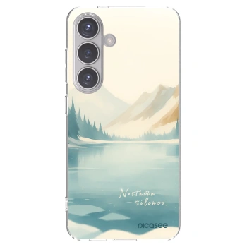 Picasee husă transparentă din silicon pentru Samsung Galaxy S24 S921B 5G - NOTHERN SILENCE