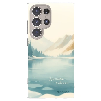 Picasee husă transparentă din silicon pentru Samsung Galaxy S24 Ultra S928B 5G - NOTHERN SILENCE