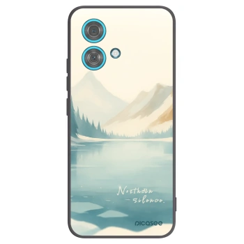 Picasee husă neagră din silicon pentru Motorola Edge 40 Neo - NOTHERN SILENCE