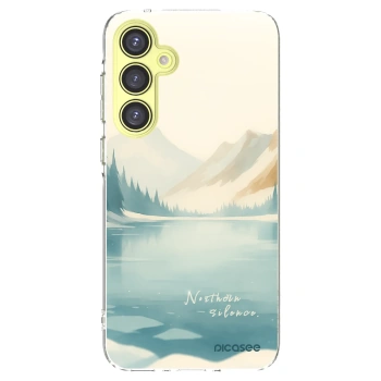 Picasee husă transparentă din silicon pentru Samsung Galaxy A35 5G A356B - NOTHERN SILENCE