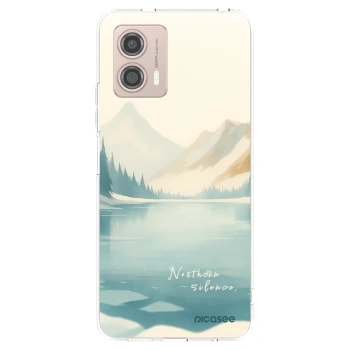 Picasee husă transparentă din silicon pentru Motorola Moto G53 5G - NOTHERN SILENCE
