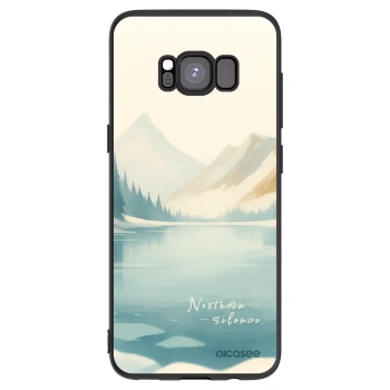 Picasee husă neagră din silicon pentru Samsung Galaxy S8 G950F - NOTHERN SILENCE