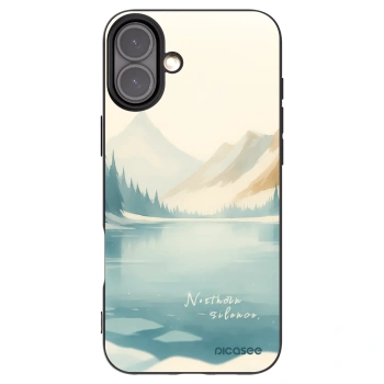 Picasee husă neagră din silicon pentru Apple iPhone 16 Plus - NOTHERN SILENCE