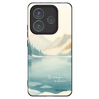 Picasee husă neagră din silicon pentru Xiaomi Redmi Note 14 5G - NOTHERN SILENCE