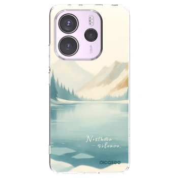 Picasee husă transparentă din silicon pentru Xiaomi Redmi Note 14 4G - NOTHERN SILENCE