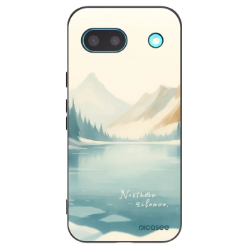 Picasee husă neagră din silicon pentru Google Pixel 8a - NOTHERN SILENCE