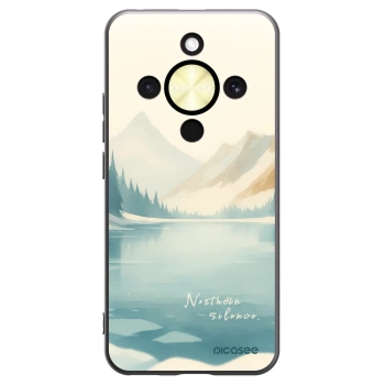 Picasee husă neagră din silicon pentru Honor Magic8 Lite 5G - NOTHERN SILENCE