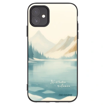 Picasee husă neagră din silicon pentru Apple iPhone 11 - NOTHERN SILENCE