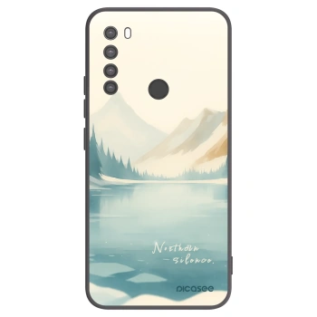 Picasee husă neagră din silicon pentru Xiaomi Redmi Note 8 - NOTHERN SILENCE